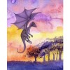 Dragon pastel