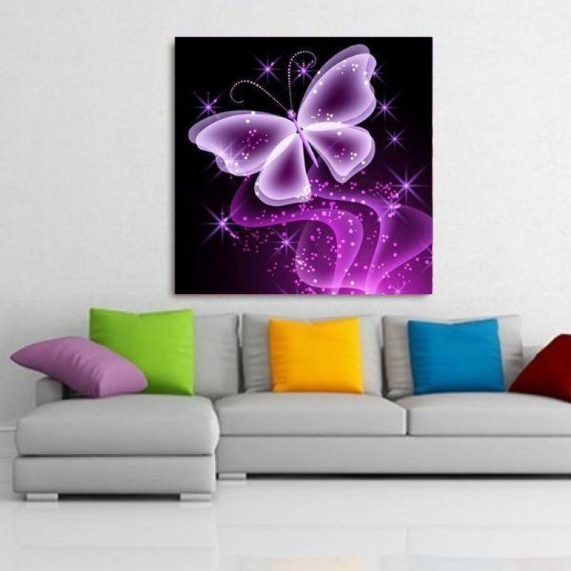 Butterfly violet