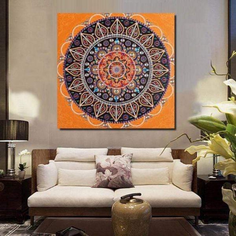 Mandala orange