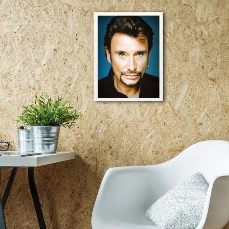 Johnny Halliday bleu