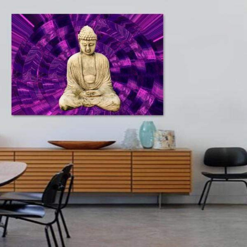 Bouddha violet