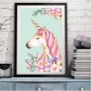 Licorne rose