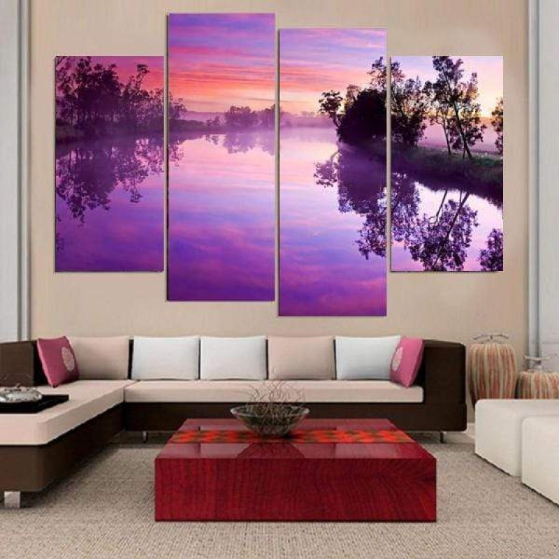 Maxi paysage violet